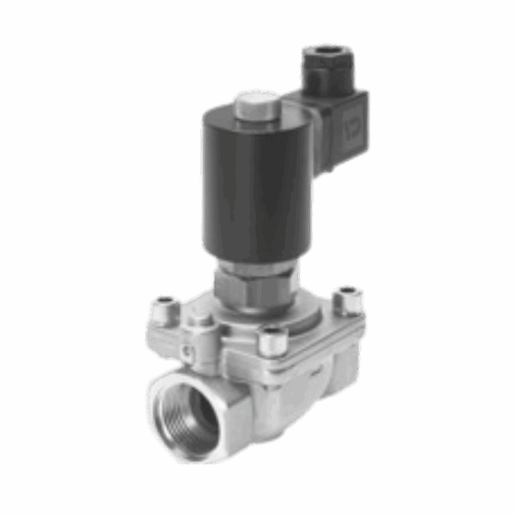 Solenoid media valves